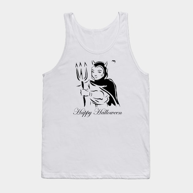 Happy Halloween Tank Top by alialbadr